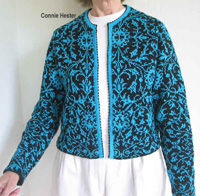 Stranded Colorwork Jacket by Connie Hester