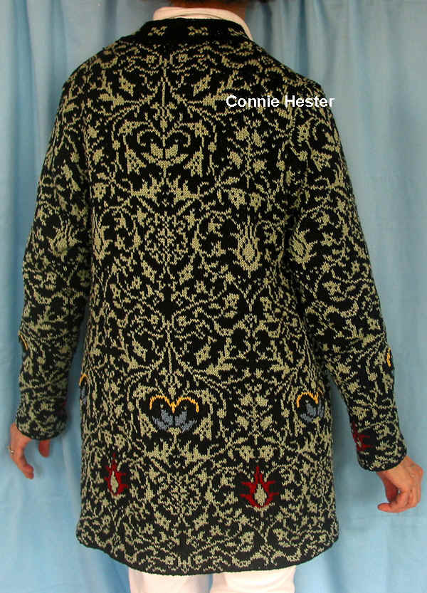 Stranded Jacquard Coat Pattern 2 by Connie Hester