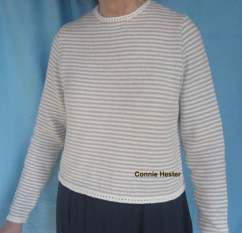 Striped Shirt Long Sleeves by Connie Hester