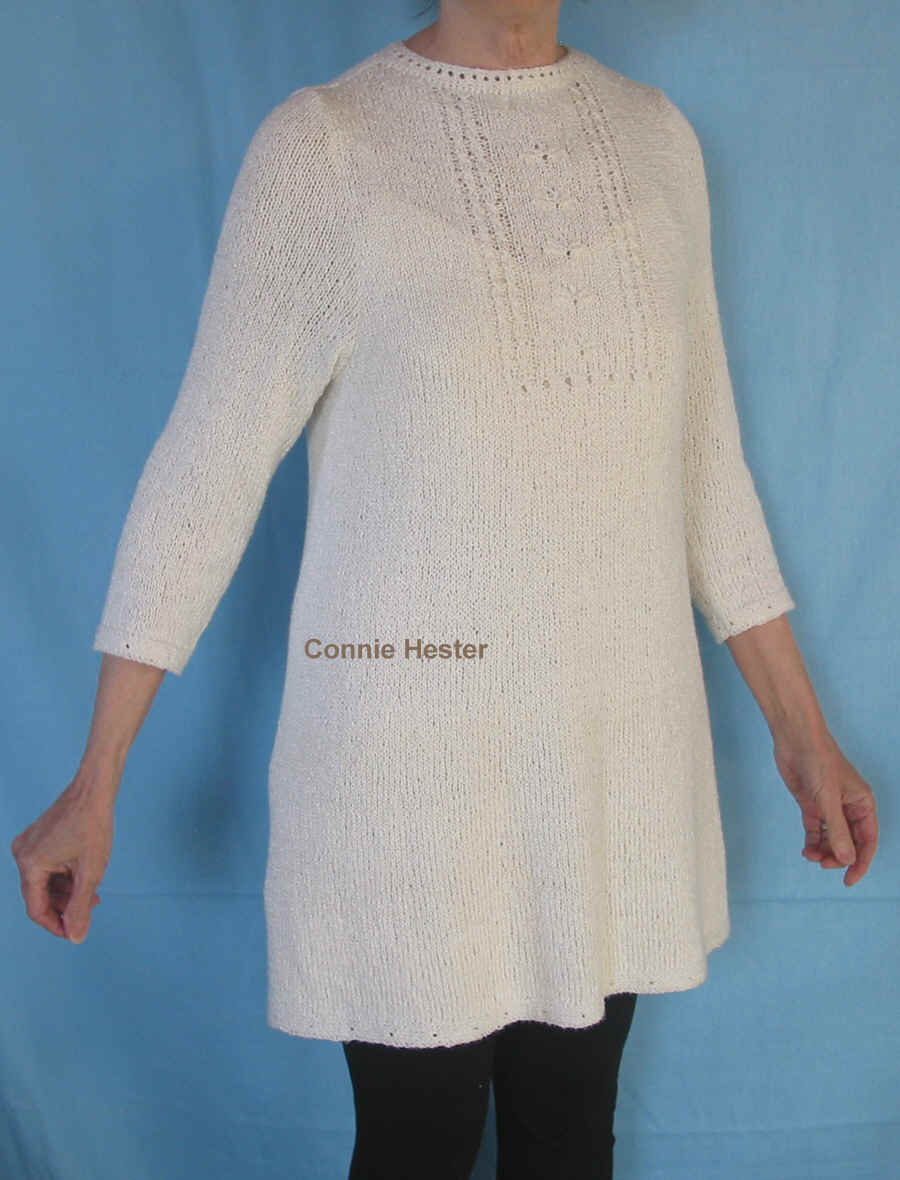Tunic with Insert by Connie Hester
